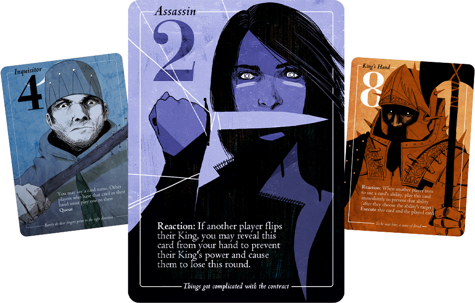 The Imposter Kings Game Cards